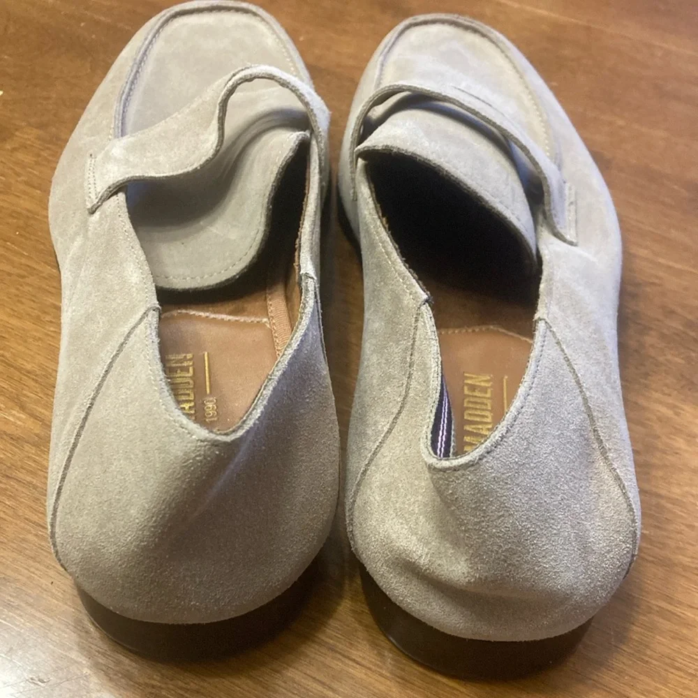 NWOT Suede Loafers - Picture 3 of 5